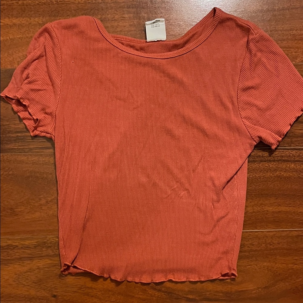 Tilly's Terracotta Crop Top